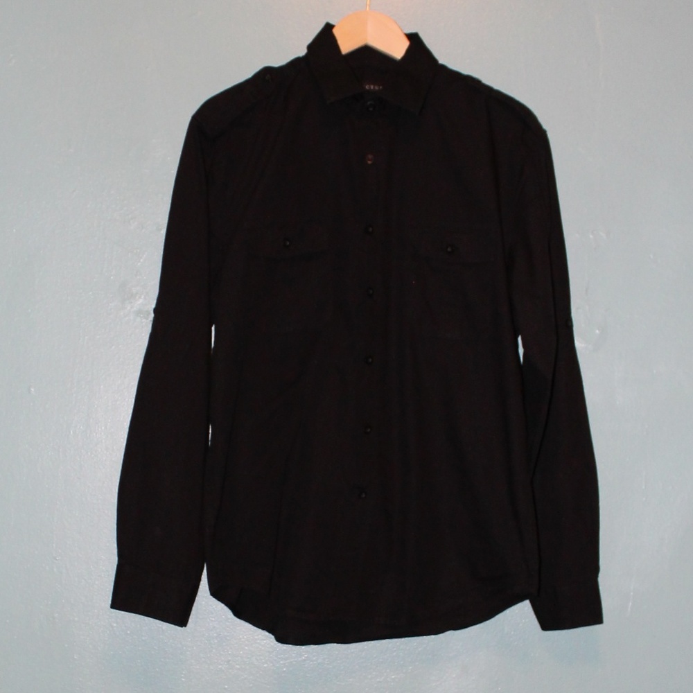 Structure Mens Causal Button Down Shirt